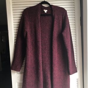 J Crew Car Coat Sweater/ Long Cardigan